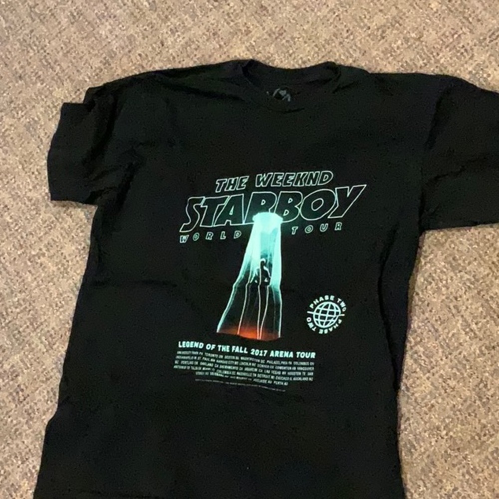 The Weekend Starboy Tour shirt